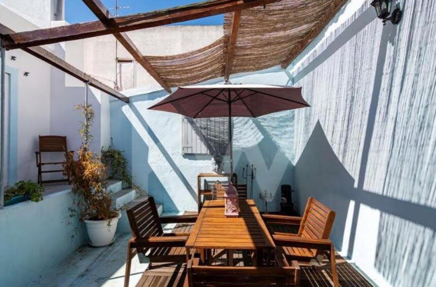 Blue Vintage House Apartment Setubal Bagian luar foto