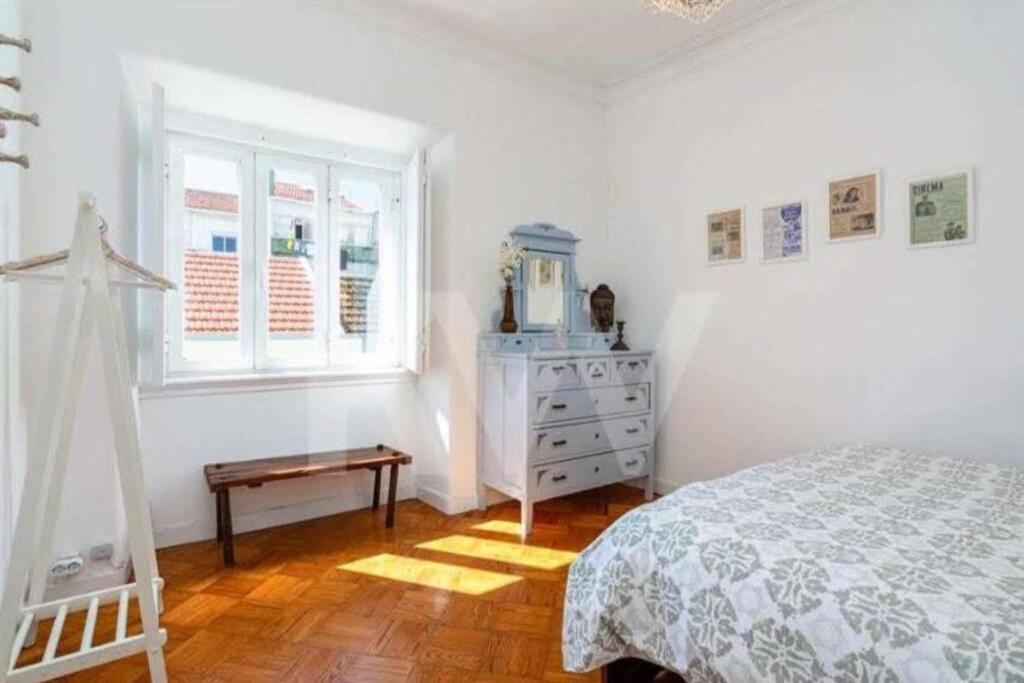 Blue Vintage House Apartment Setubal Bagian luar foto