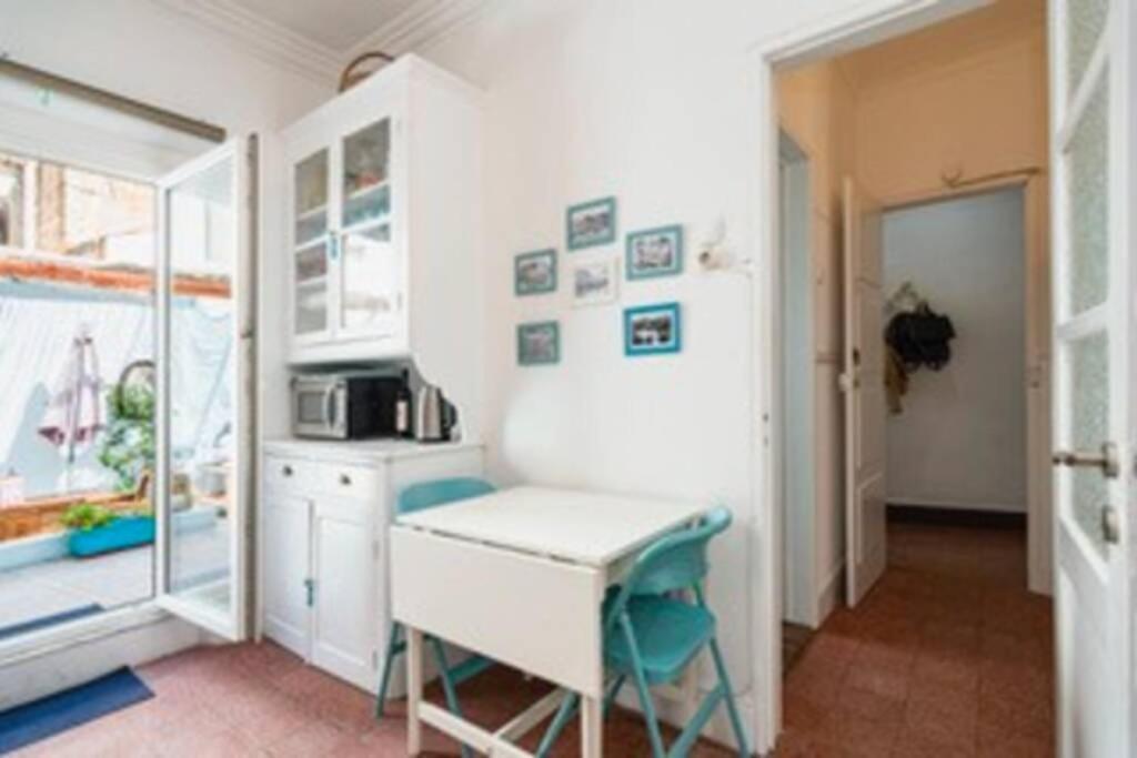 Blue Vintage House Apartment Setubal Bagian luar foto