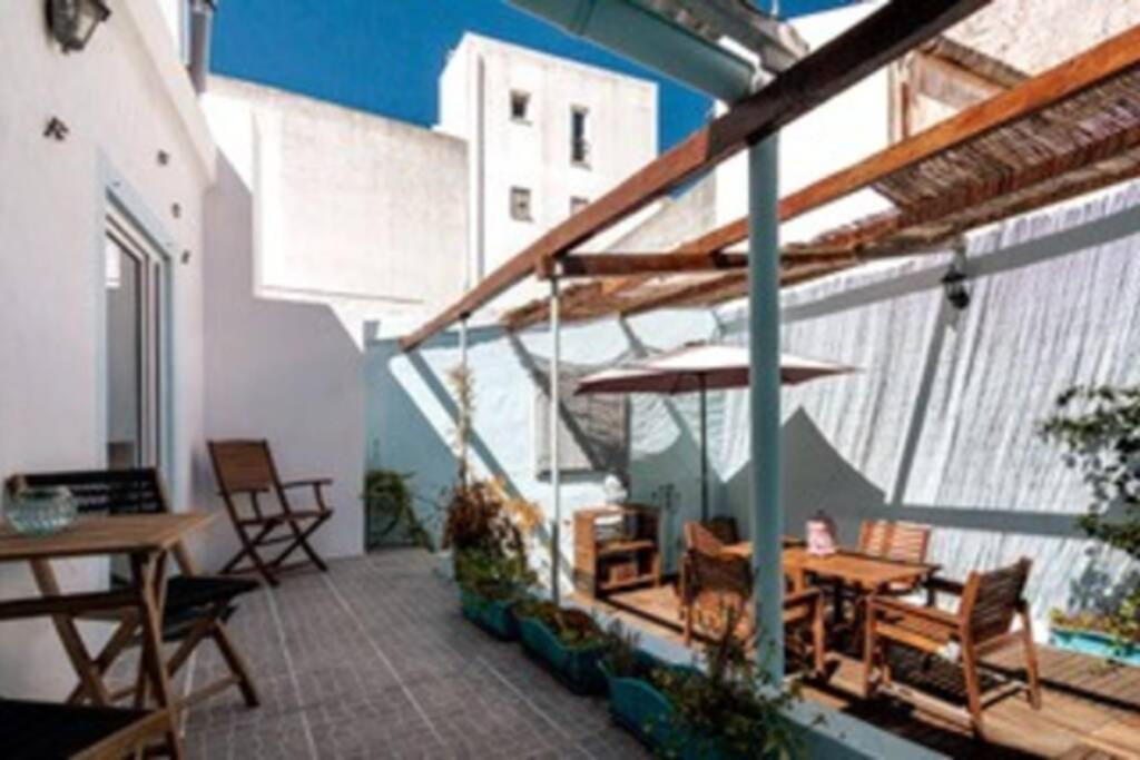 Blue Vintage House Apartment Setubal Bagian luar foto