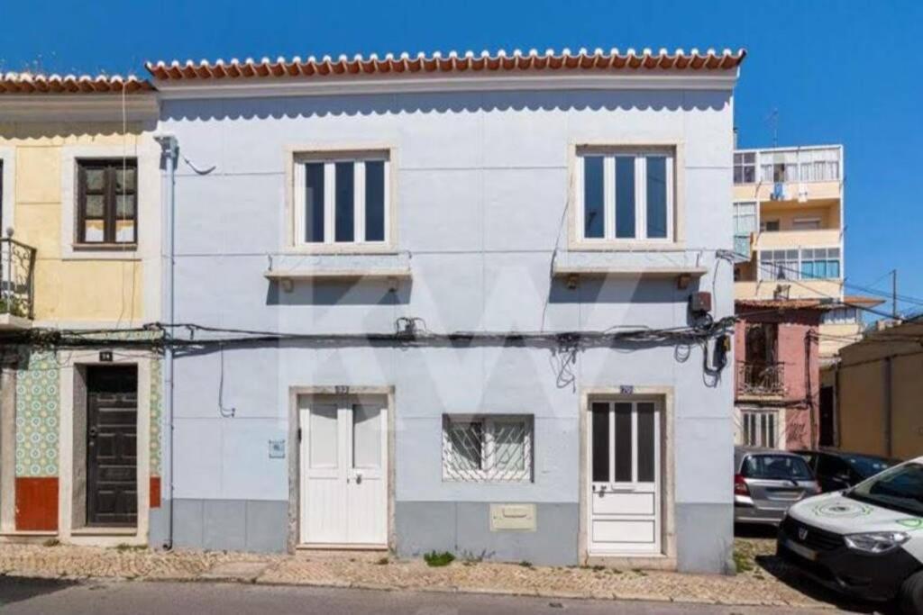 Blue Vintage House Apartment Setubal Bagian luar foto
