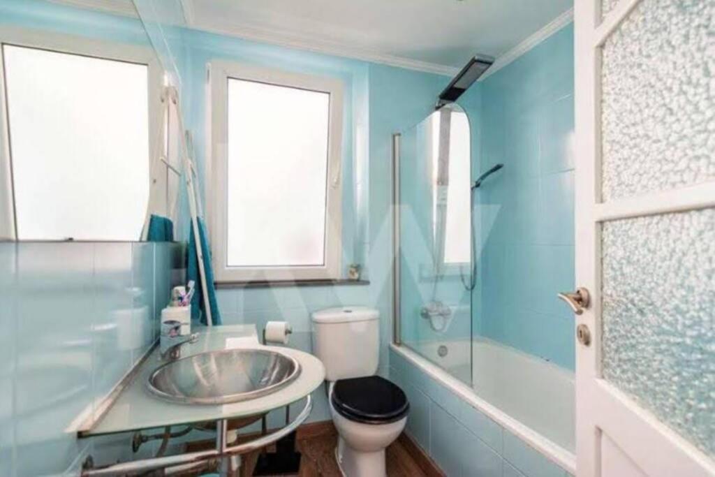 Blue Vintage House Apartment Setubal Bagian luar foto
